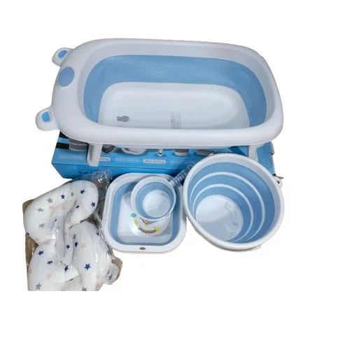 Papillon 7‑in‑1 Baby Bathtub Set — Bath — Chikaro