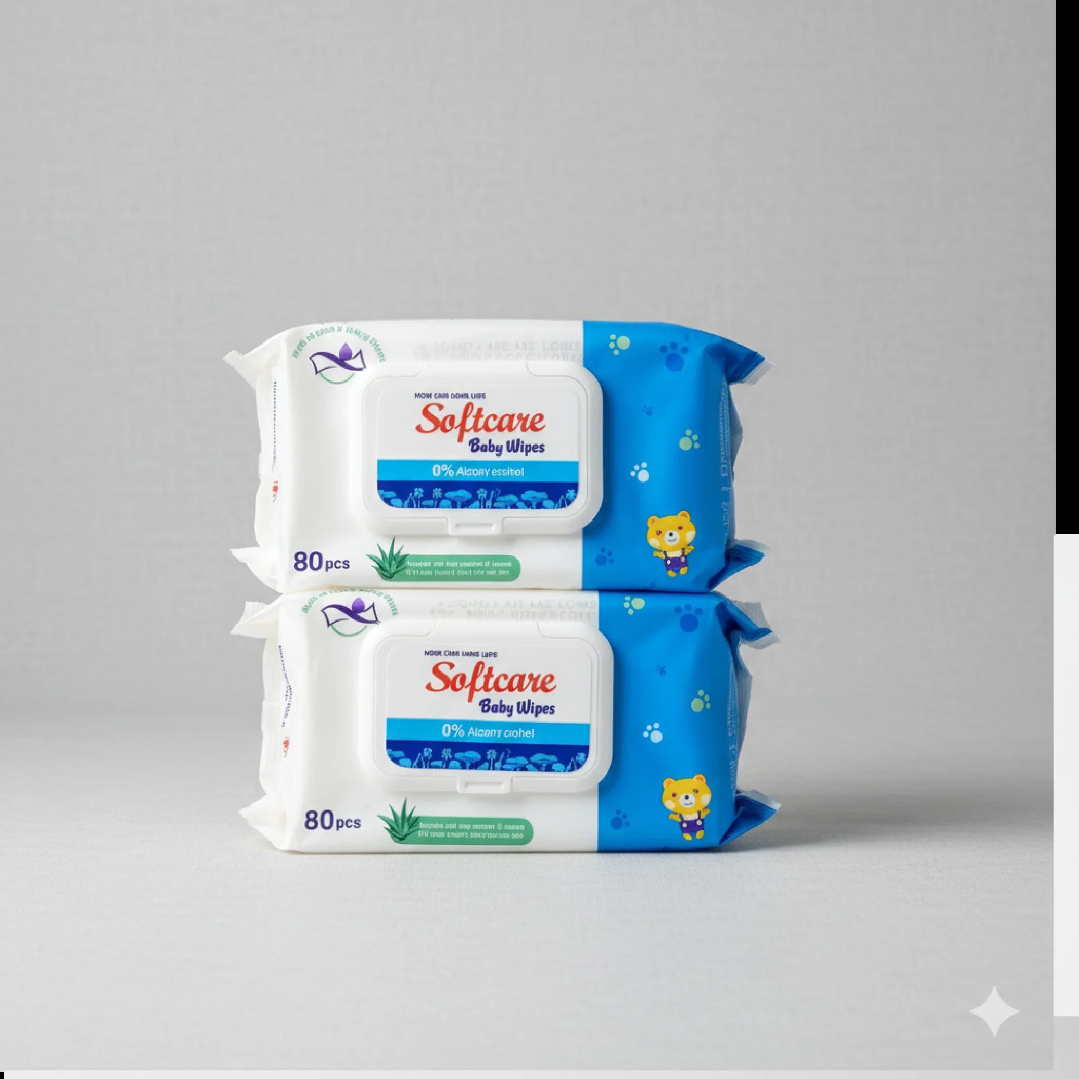 Softcare Baby Wipes — Wipes — Chikaro