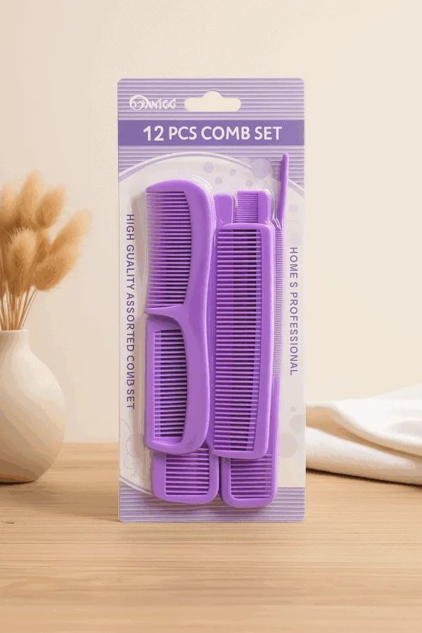 12-in-1 Baby Mother Hair Comb Set — Bath — Chikaro