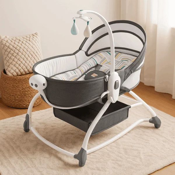 Mastela 6‑in‑1 Multifunctional Bassinet — Nursery — Chikaro