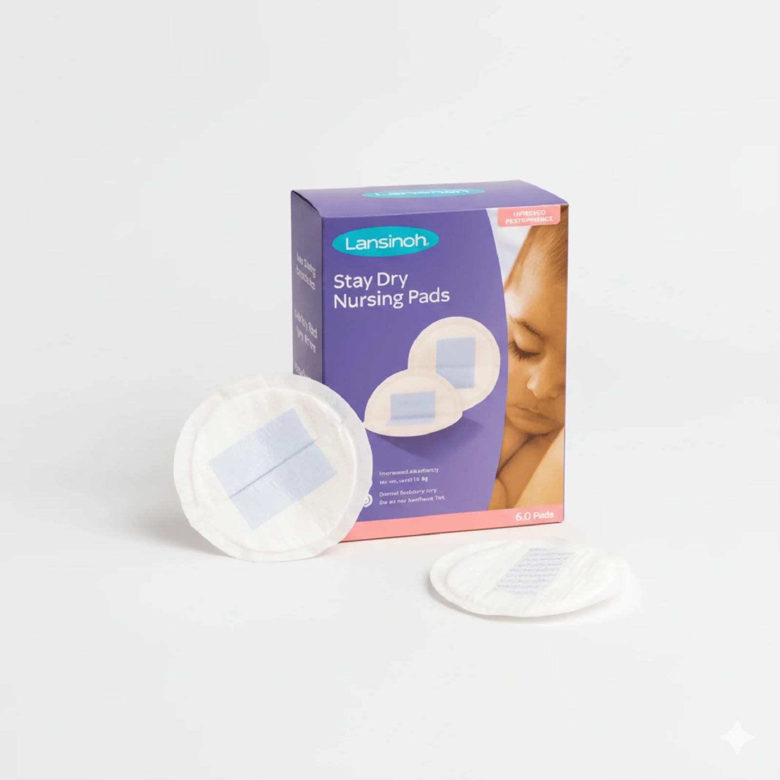 Lansinoh Stay Dry Nursing Pads 4Pk — image 1