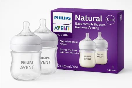 Philips Avent Natural Response Bottle – 125ml (2 Pack) — Feeding — Chikaro