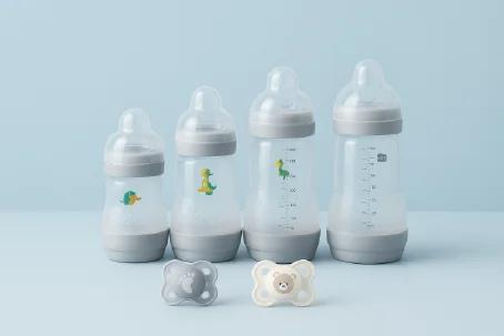 MAM Anti-Colic Bottle Set with 2 Pacifiers — Feeding — Chikaro