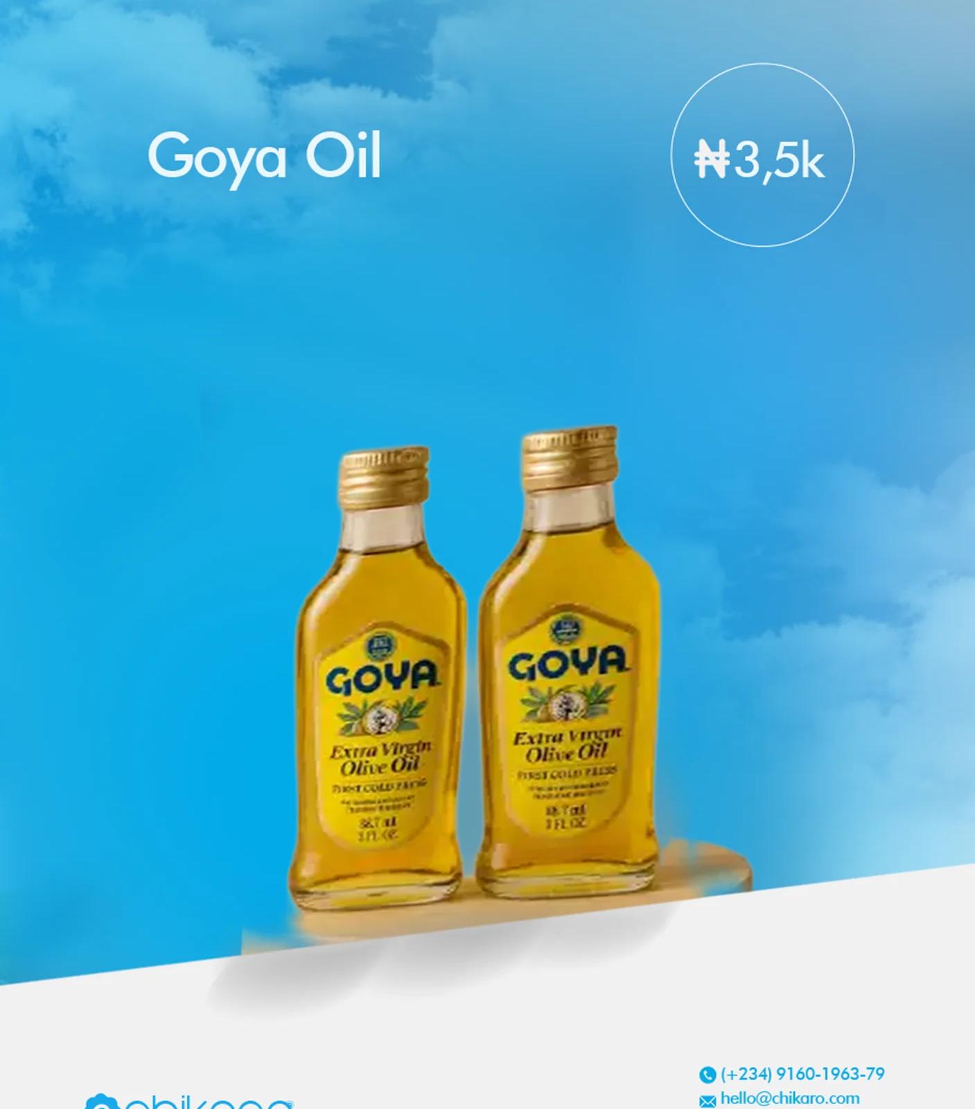 Goya Oil — Bath — Chikaro
