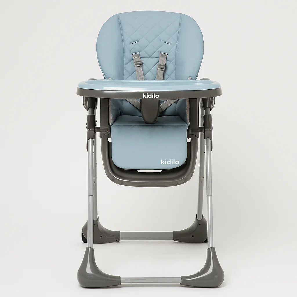 Kidilo Baby High Chair – Adjustable, Safe, Table-Height Toddler Seat — Feeding — Chikaro