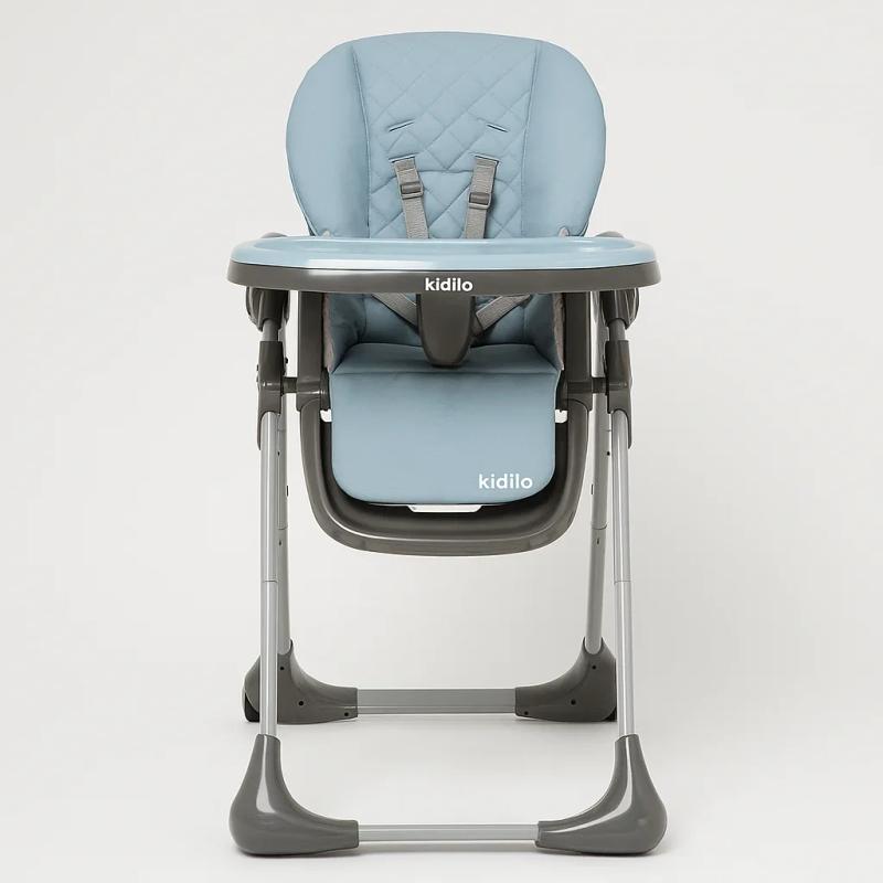 Kidilo Baby High Chair – Adjustable, Safe, Table-Height Toddler Seat — Feeding — Chikaro