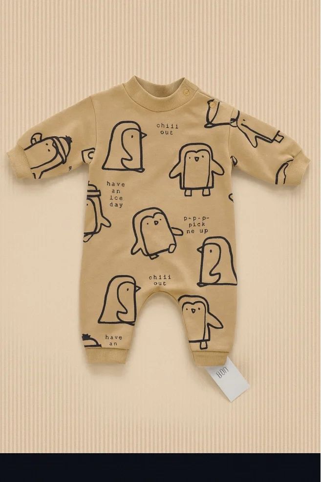 Soft Cotton Baby Romper – 0-3, 3-6, 6-9 months. Comfort & Style for Little Ones — Baby Clothing — Chikaro