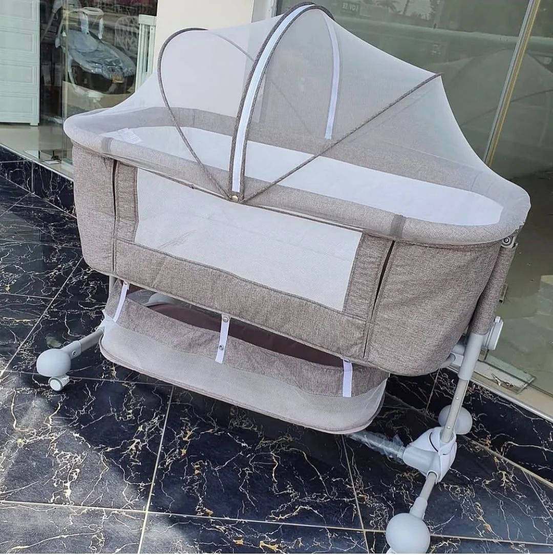 Next to Me Adjustable Baby Bassinet Mattress & Mosquito Net — Nursery — Chikaro