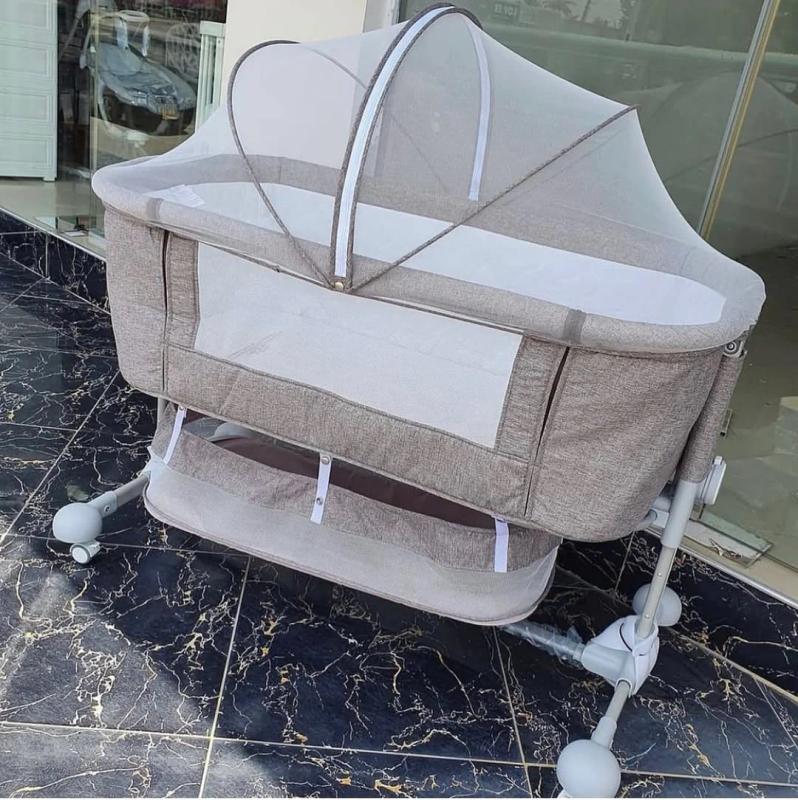 Next to Me Adjustable Baby Bassinet Mattress & Mosquito Net — Nursery — Chikaro