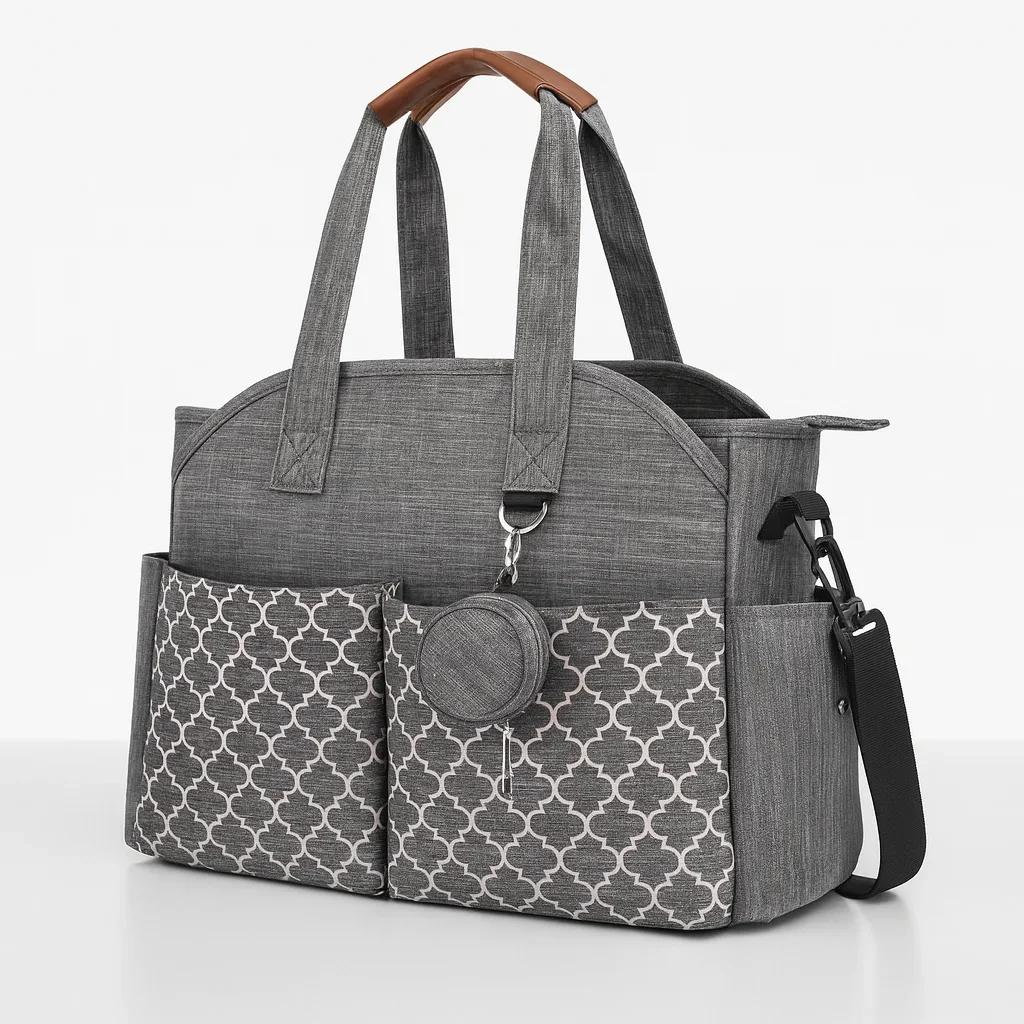 Beautiful Lux Diaper Bag – Stylish Multi-Functional Baby Organizer — Mom Essentials — Chikaro