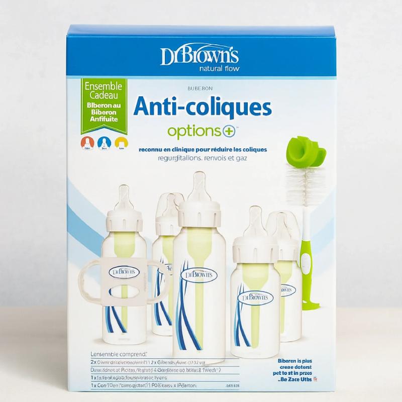 Dr Brown's Anti-Colic Baby Bottle Sippy Gift Set | Newborn Feeding — Feeding — Chikaro
