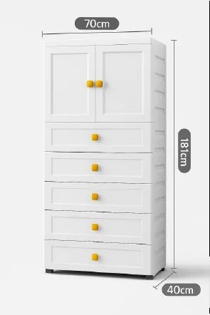 Kids Wardrobe Storage Cabinet – Durable, Stylish & Child-Friendly — Nursery — Chikaro