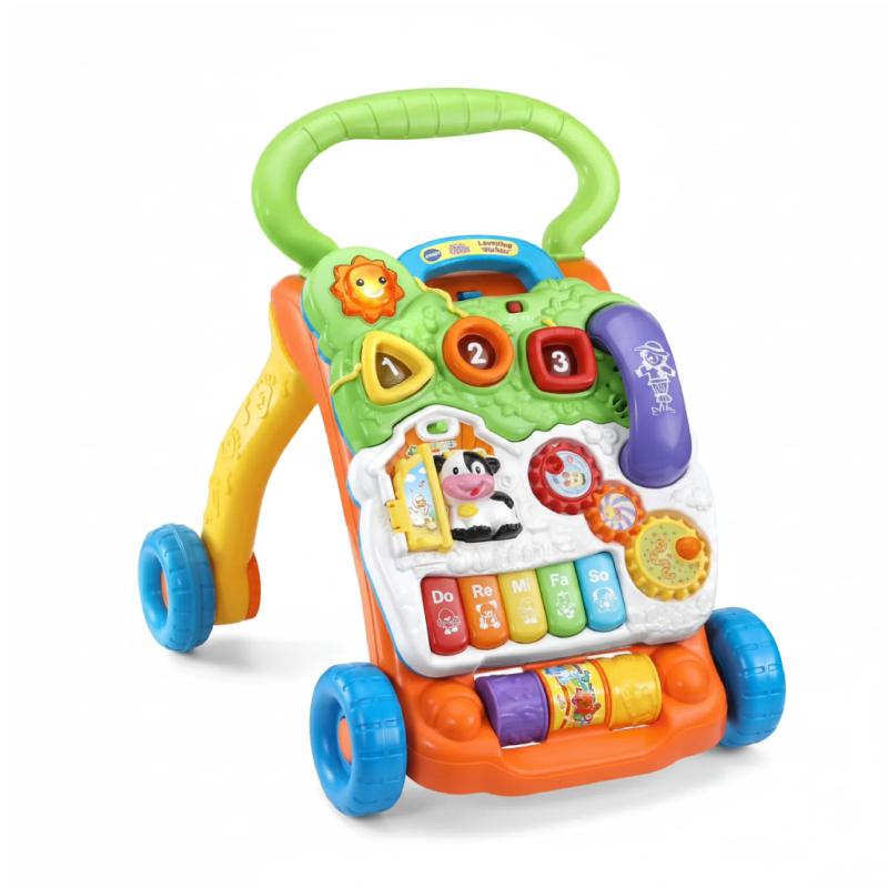 VTech Sit-to-Stand Learning Walker for Babies & Toddlers – Lights, Music, Activity Panel — Toys — Chikaro