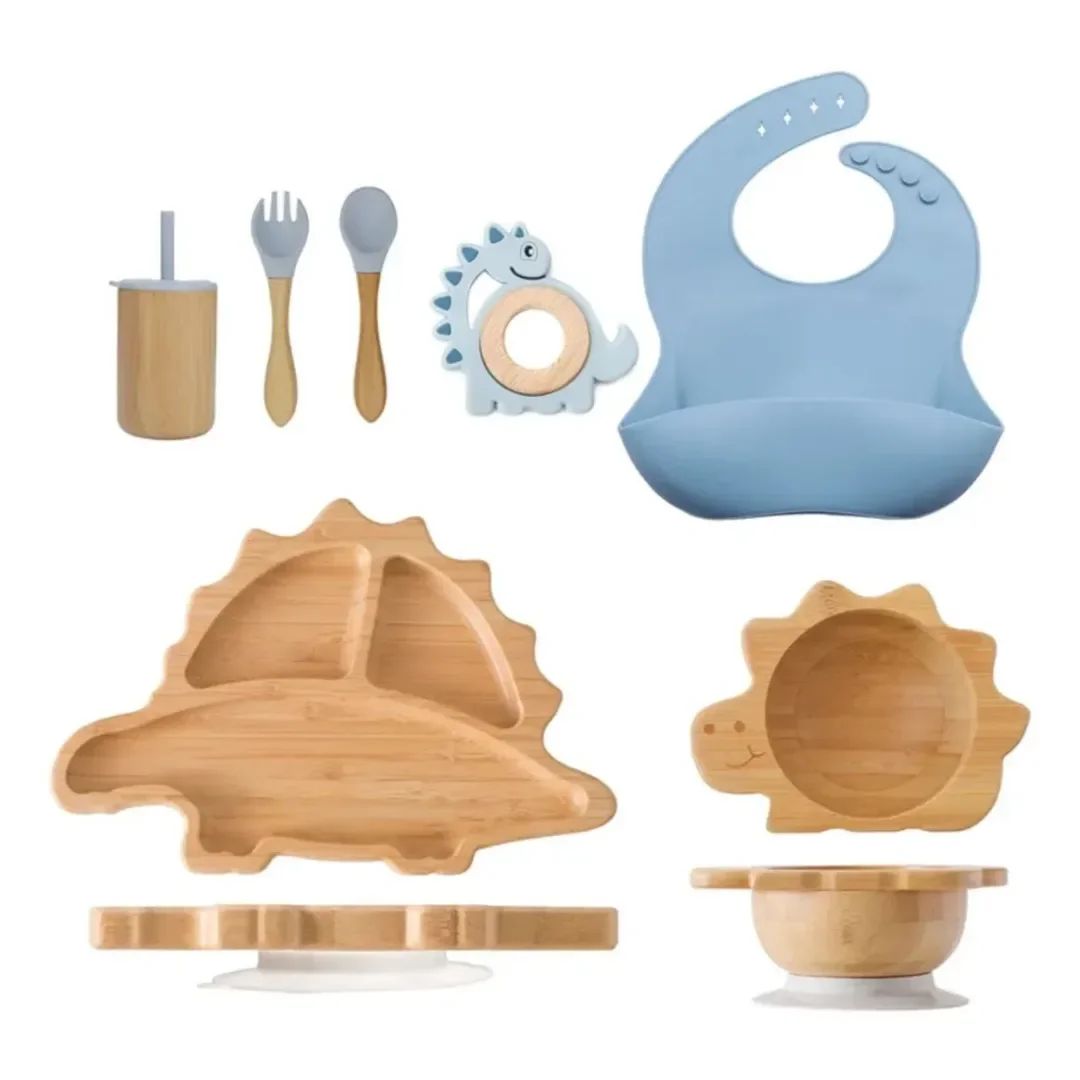 Premium Bamboo Feeding Set – Complete Weaning Essentials for Modern Moms — Feeding — Chikaro