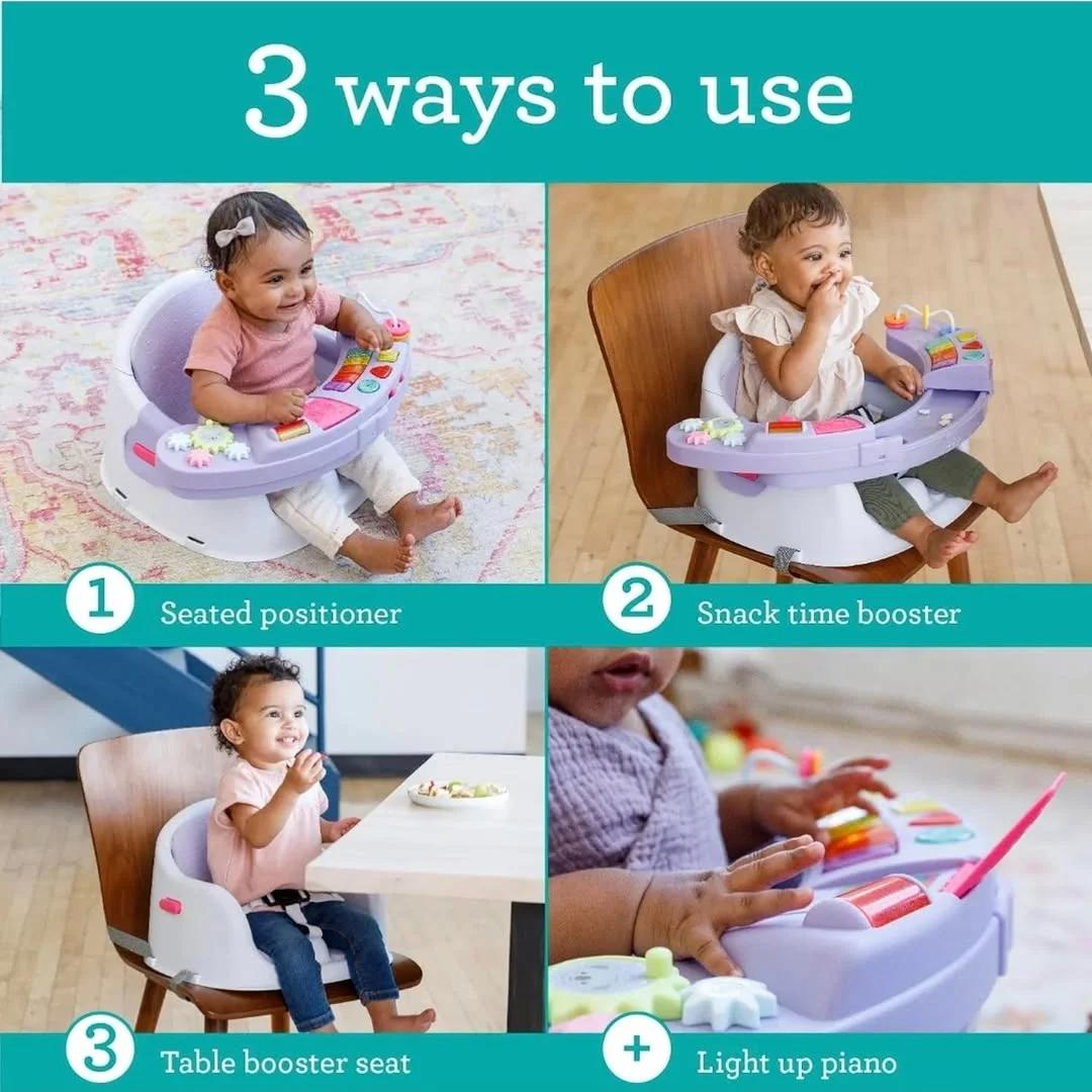 Infantino 3-in-1 Booster Seat, Feeding & Play Chair for Toddlers — Toddler Essentials — Chikaro