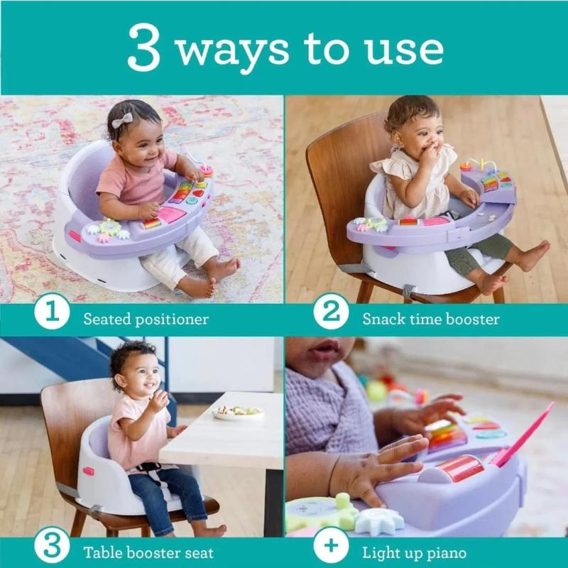 Infantino 3-in-1 Booster Seat, Feeding & Play Chair for Toddlers — Toddler Essentials — Chikaro