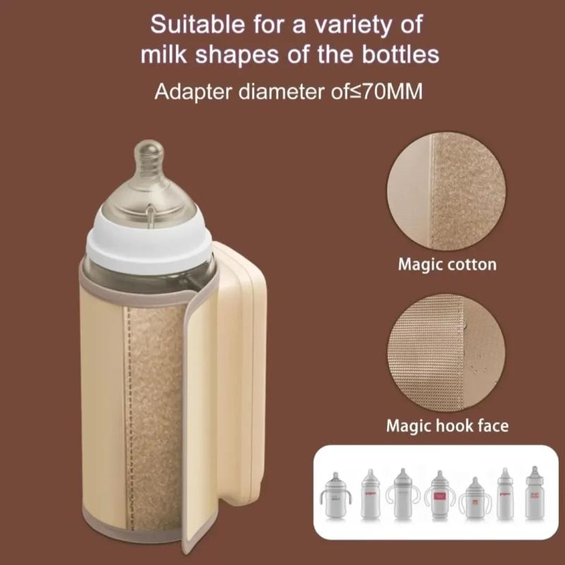 Rechargeable Portable Milk Warmer – USB, Digital Temp Control — Feeding — Chikaro