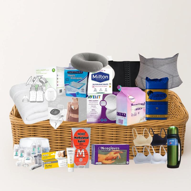 Premium Mum & Baby Essentials Bundle for Hospital & Home — Hospital Bag — Chikaro