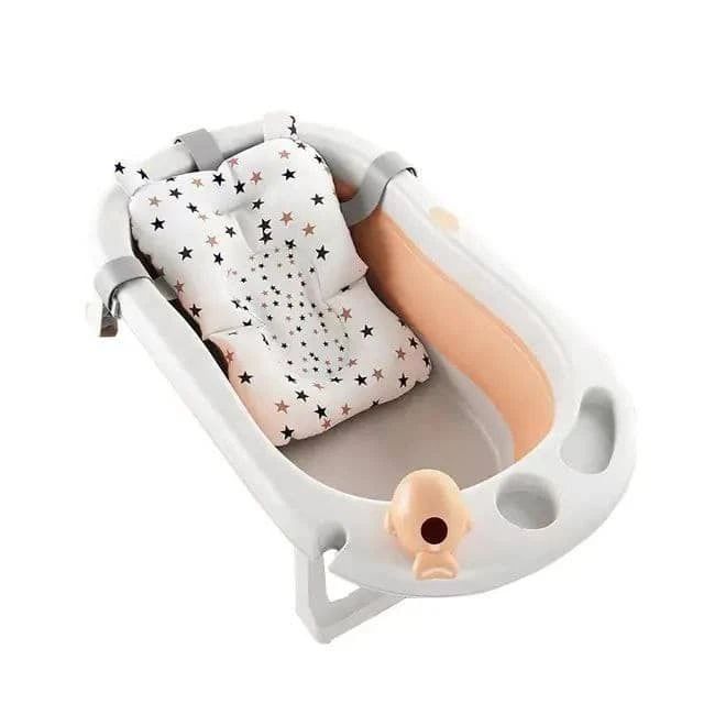 2in1 Foldable Baby Bathtub – Easy, Comfy & Safe Bathing — Bath — Chikaro