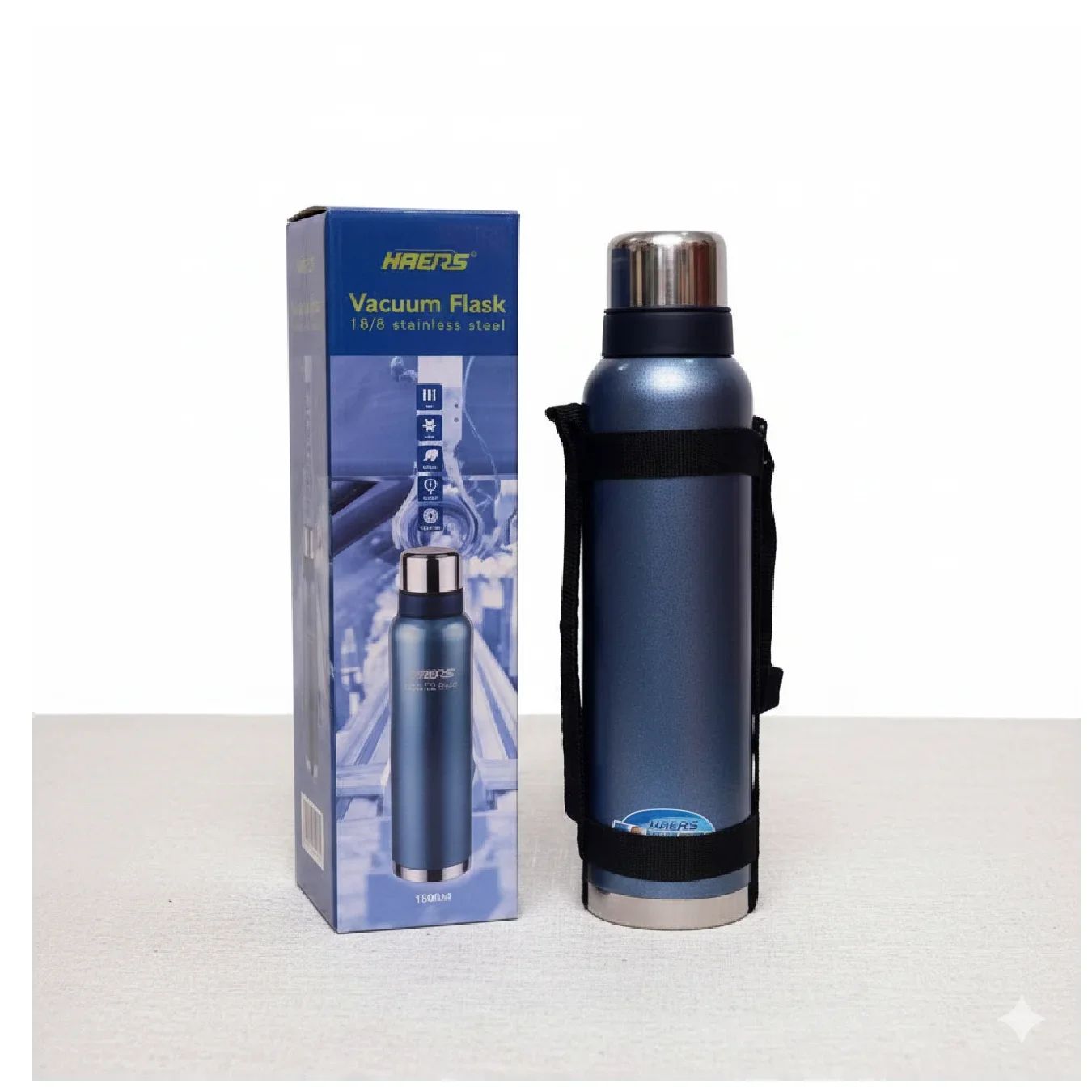 Haers Vacuum Flask 1.6L – Hot & Cold, Maternity & Baby Use — Pregnancy — Chikaro