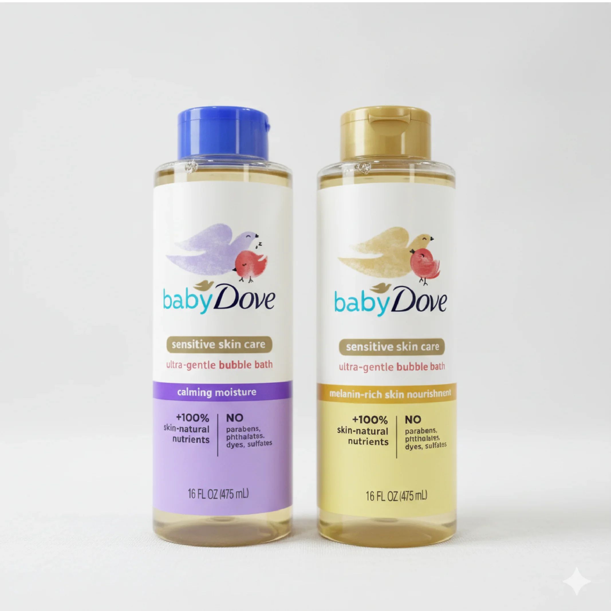 Baby Dove Sensitive Bubble Bath Rich Moisture for babies — Bath — Chikaro