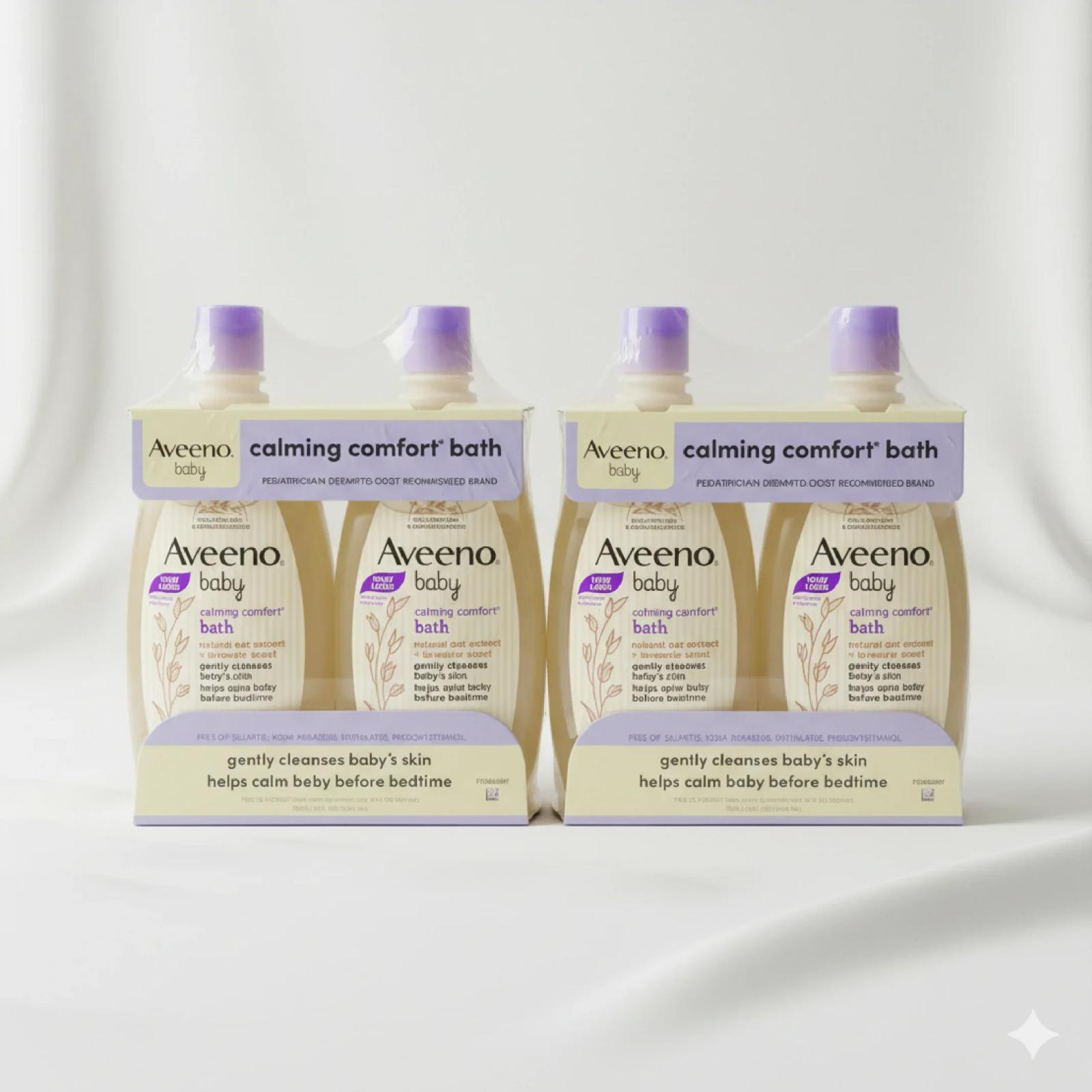 Aveeno Baby Calming Comfort Bath Wash(532ml), Tear-Free — image 1