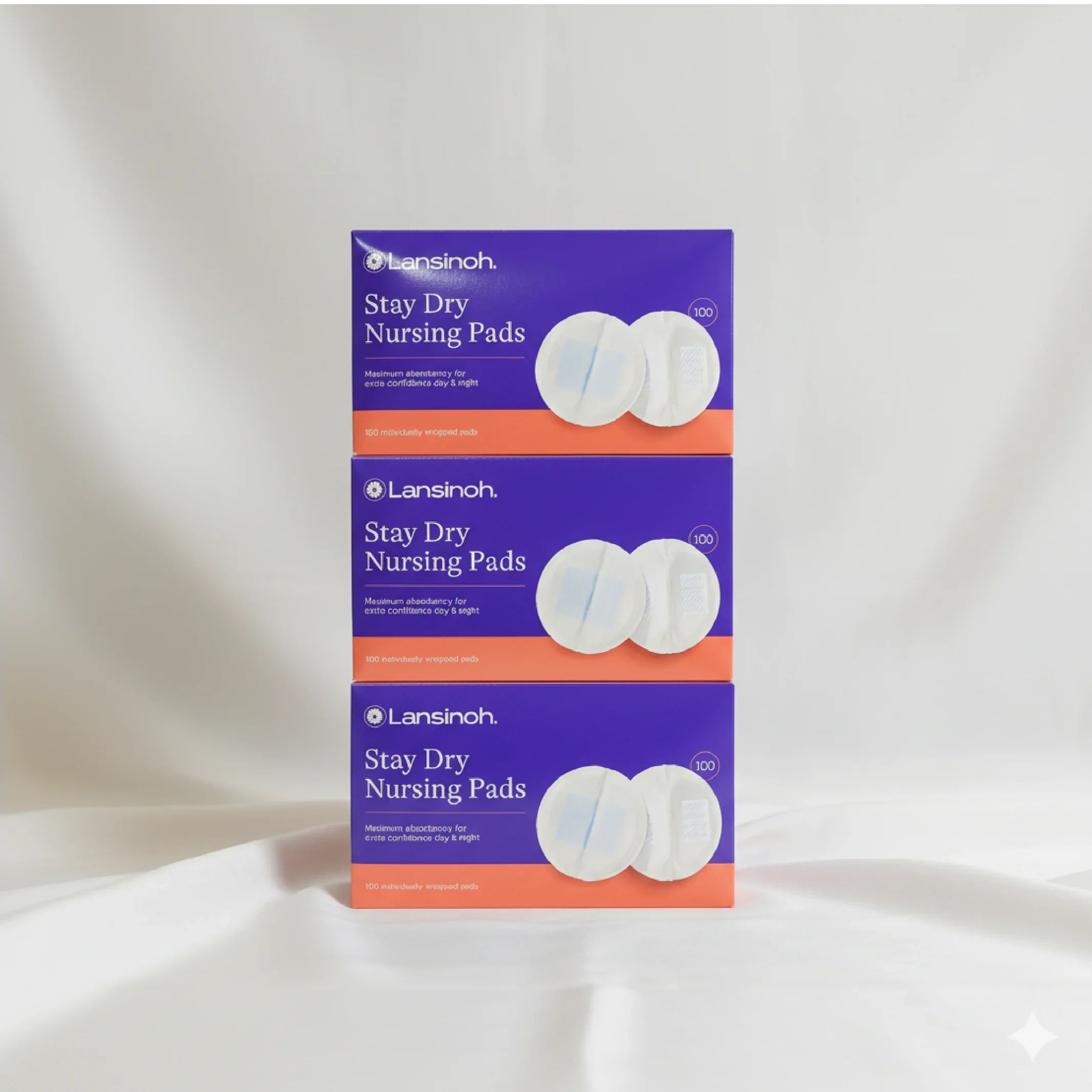 Lansinoh Disposable Nursing Breast Pads 100pcs — Nursing — Chikaro