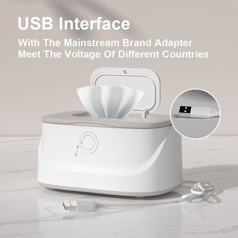 Baby Wipes Warmer – Gentle, Soothing Comfort for Every Diaper Change — Diapers — Chikaro
