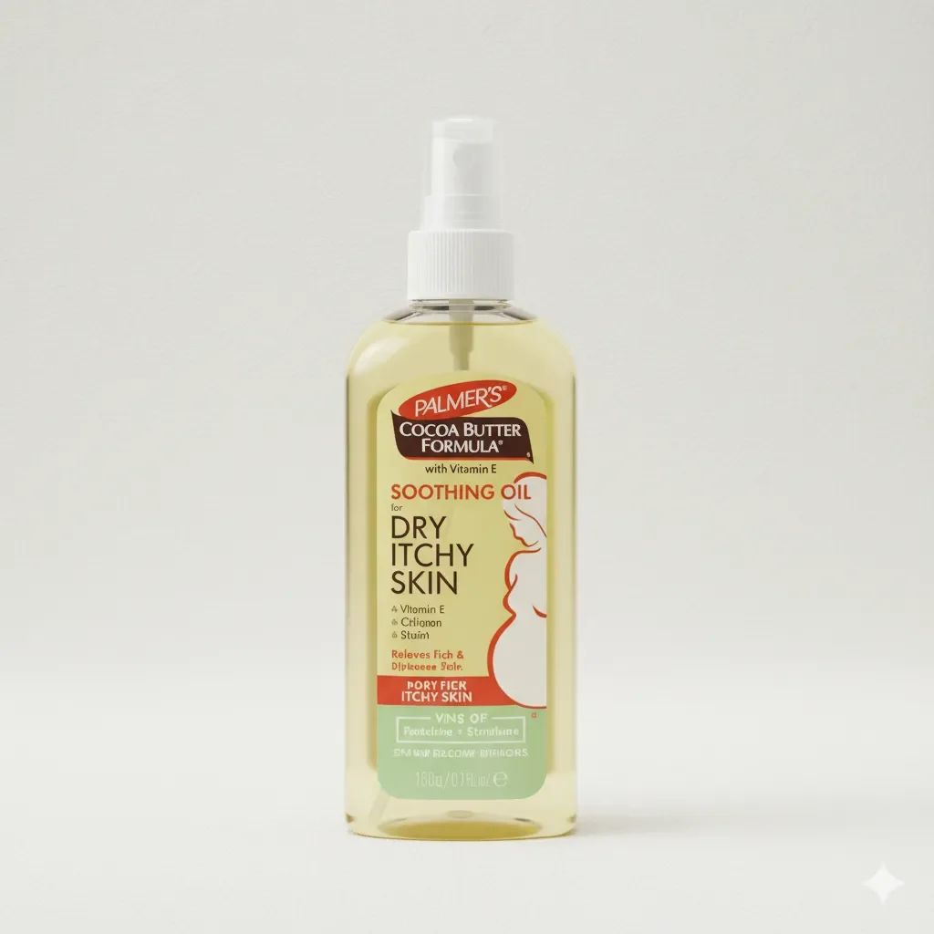 Palmer's Cocoa Butter Soothing Oil – Stretch Mark & Itch Relief Oil for Pregnant Moms — Pregnancy — Chikaro