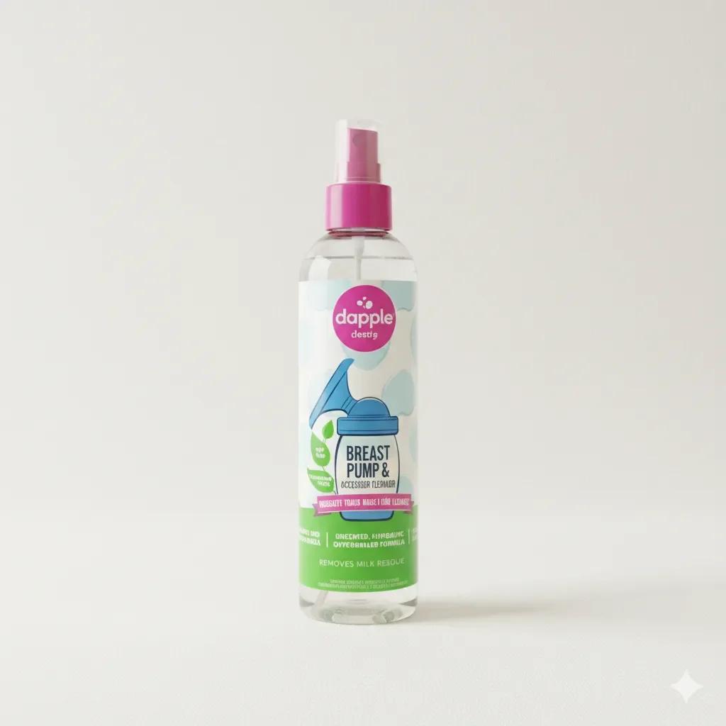Dapple Breast Pump & Accessory Cleaner – Unscented Oxygenated Vinegar Formula for Safe Milk Residue Removal — image 1