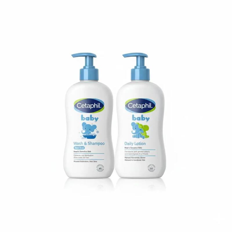 Cetaphil Baby Healthy Skin Essentials Kit – 2 Pack — Bath — Chikaro