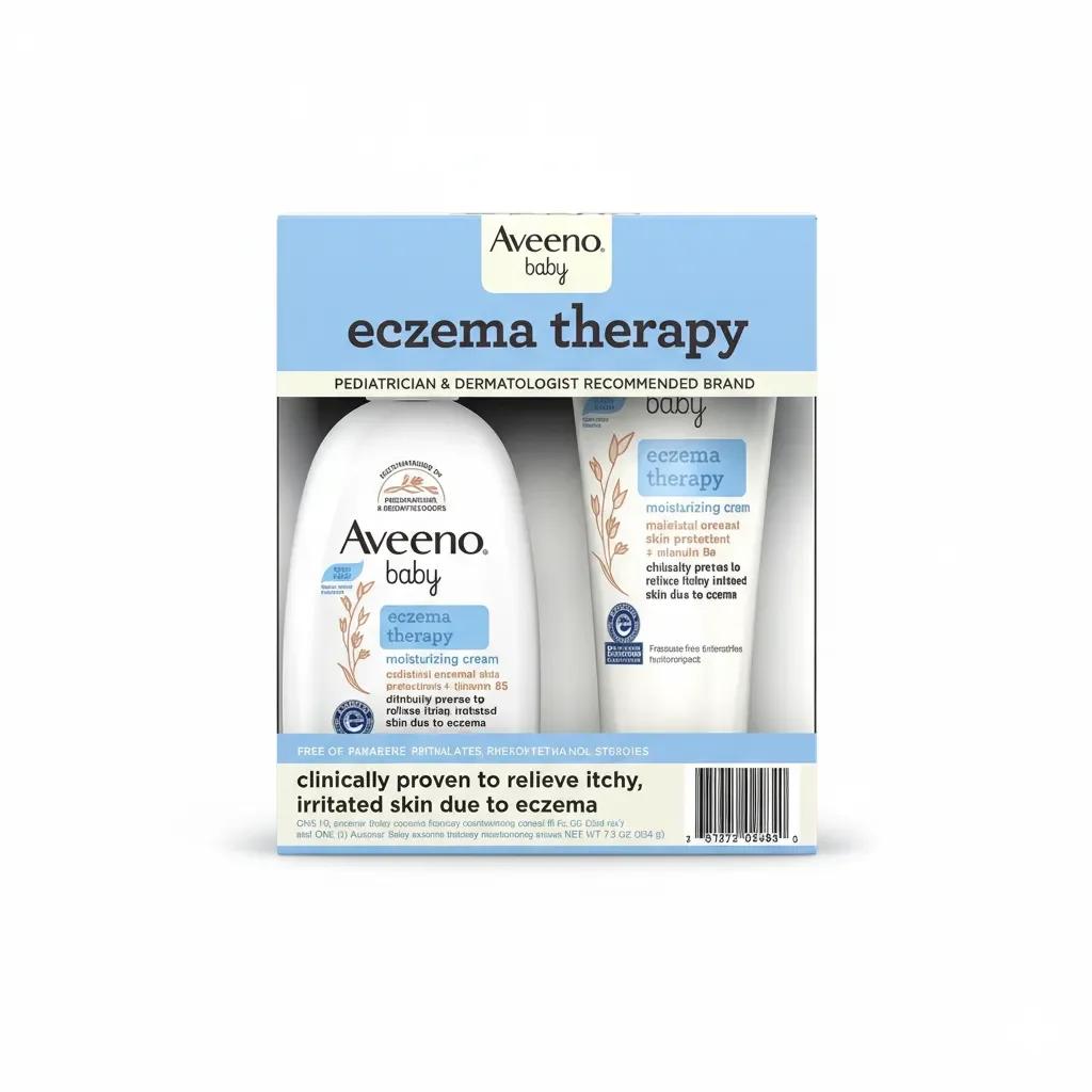 Aveeno Baby Eczema Therapy Lotion Set – 2 Pack — Bath — Chikaro