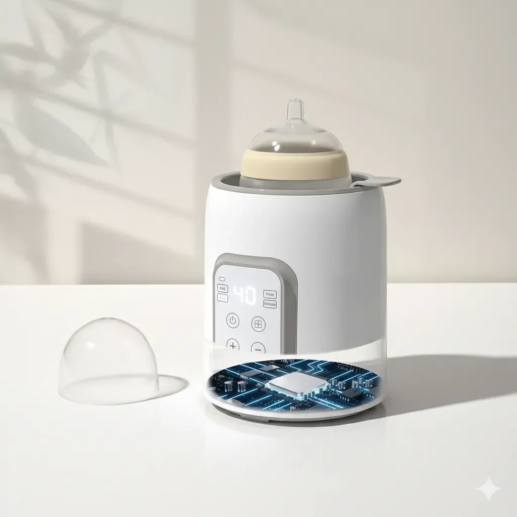 Grownsy 8-in-1 Fast Baby Bottle Warmer with Timer — Feeding — Chikaro