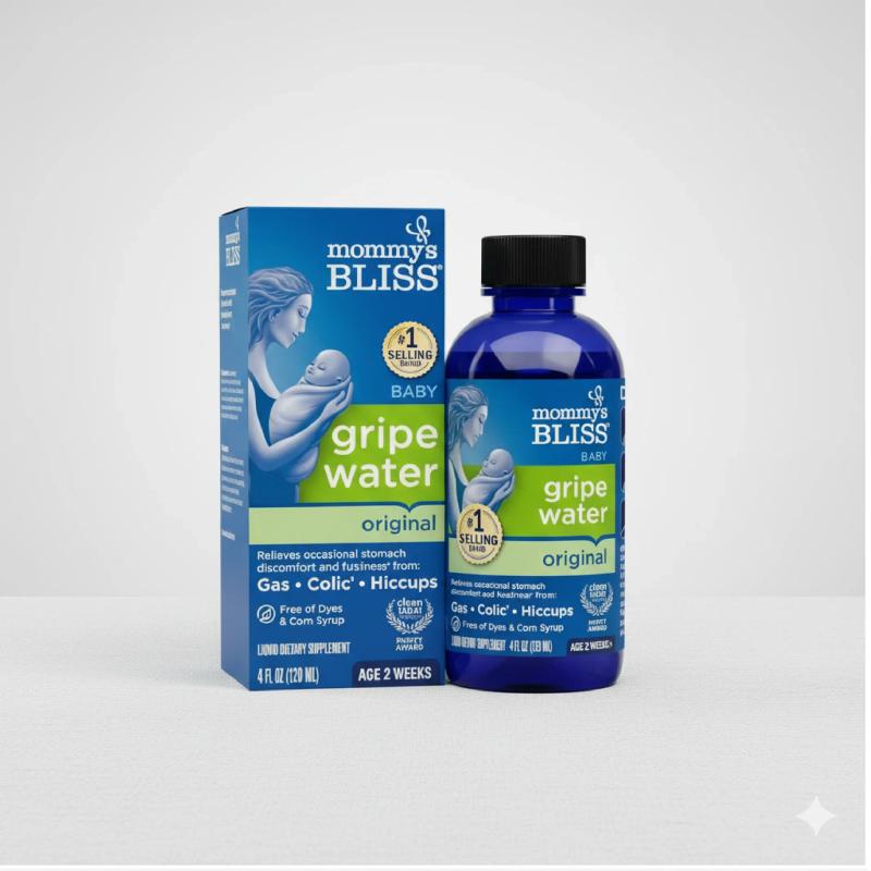 Mommy's Bliss Original Gripe Water (120ml / 4 fl oz, 2 Weeks+) — Health — Chikaro
