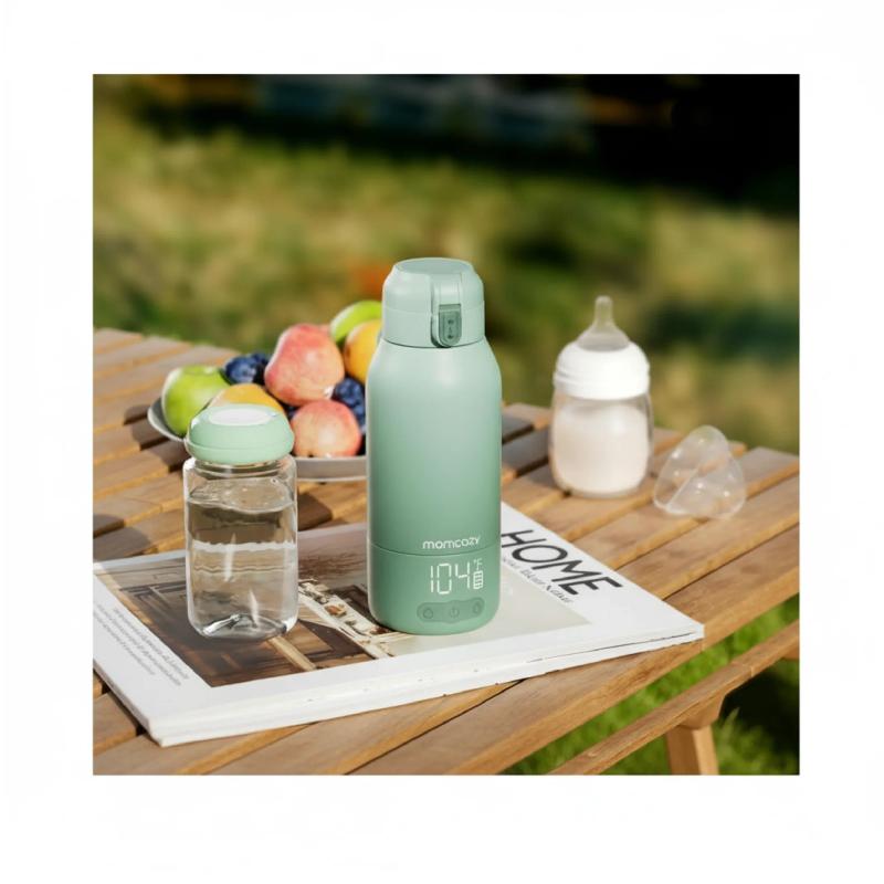 Momcozy Portable Milk Warmer for Travel (17oz Capacity) — Feeding — Chikaro