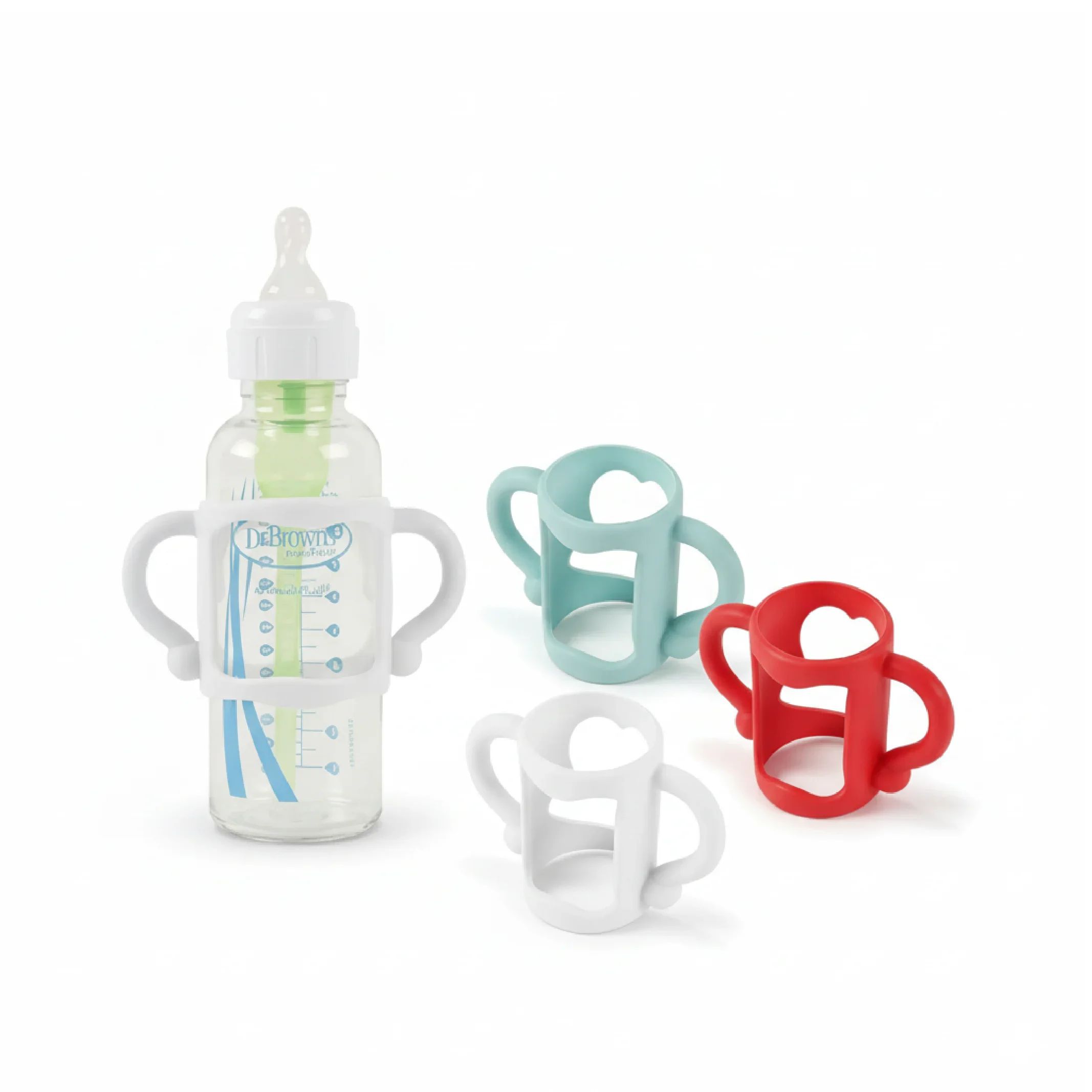 Dr. Brown's Narrow Baby Bottle Handles 4-Pack — Feeding — Chikaro