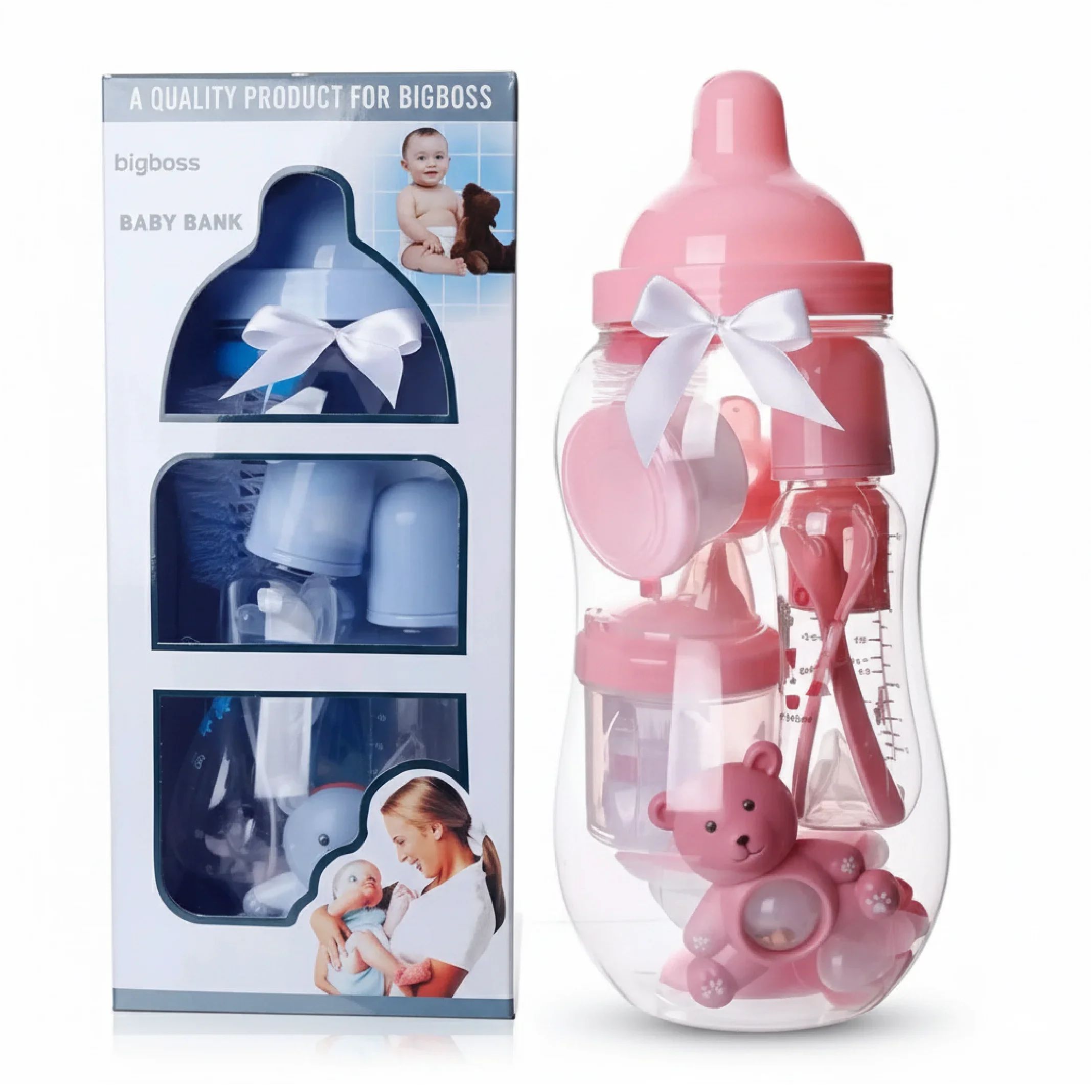 Baby Bank Bottle Set – Complete Baby Feeding &amp; Care Essentials Kit — Feeding — Chikaro