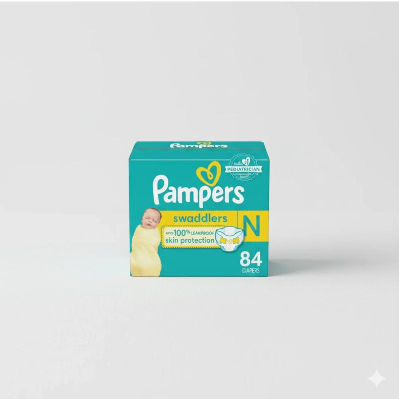 Pampers Swaddlers Diapers – Newborn Size — Diapers — Chikaro