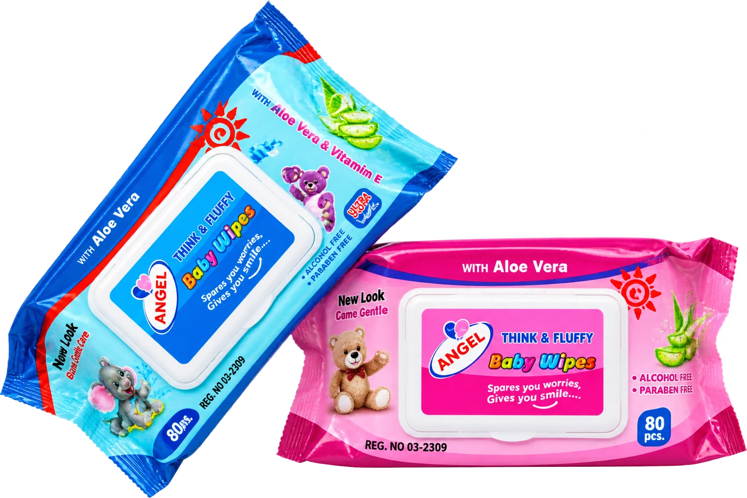 Angel Baby Wipes 2-packs — Wipes — Chikaro