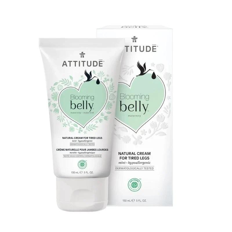 Attitude Blooming Belly Natural Cream – Soothing Cooling Relief for Pregnancy Leg Discomfort — Pregnancy — Chikaro