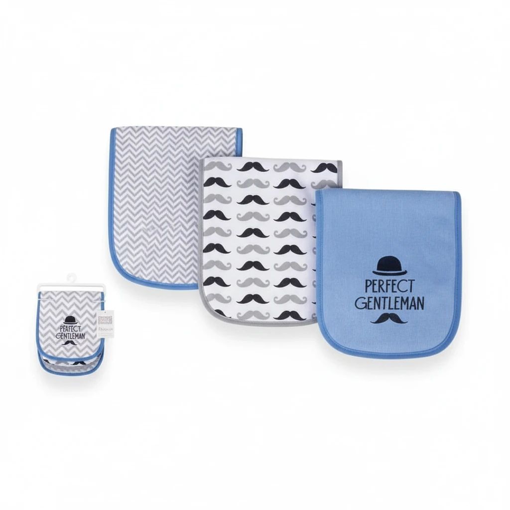 Burp Cloth Set of 3 — Feeding — Chikaro