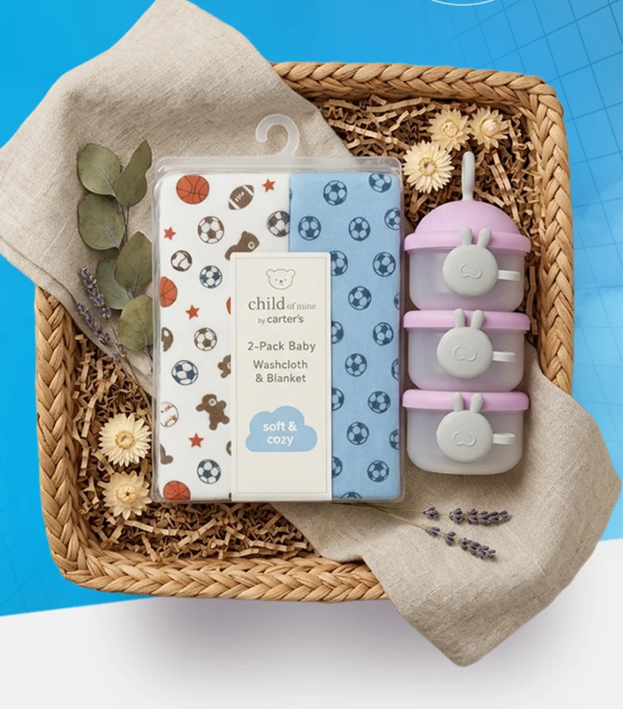 Flannel + Baby Milk Container Storage — image 1