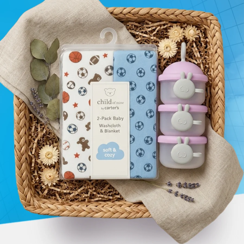 Flannel + Baby Milk Container Storage — Feeding — Chikaro