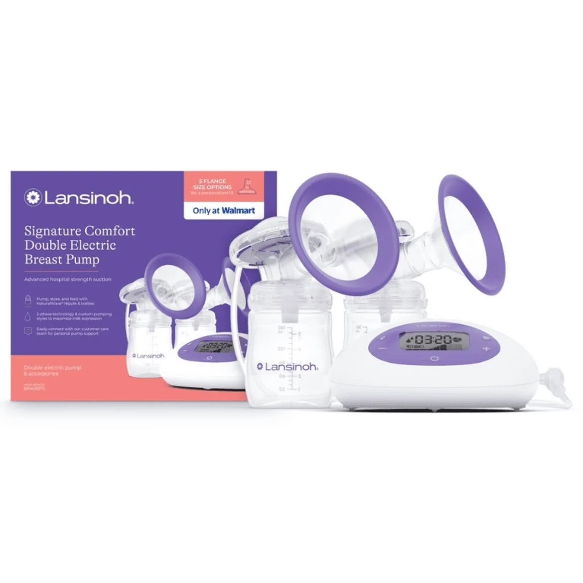Lansinoh Double Electric Breast Pump — Breast Pumps — Chikaro