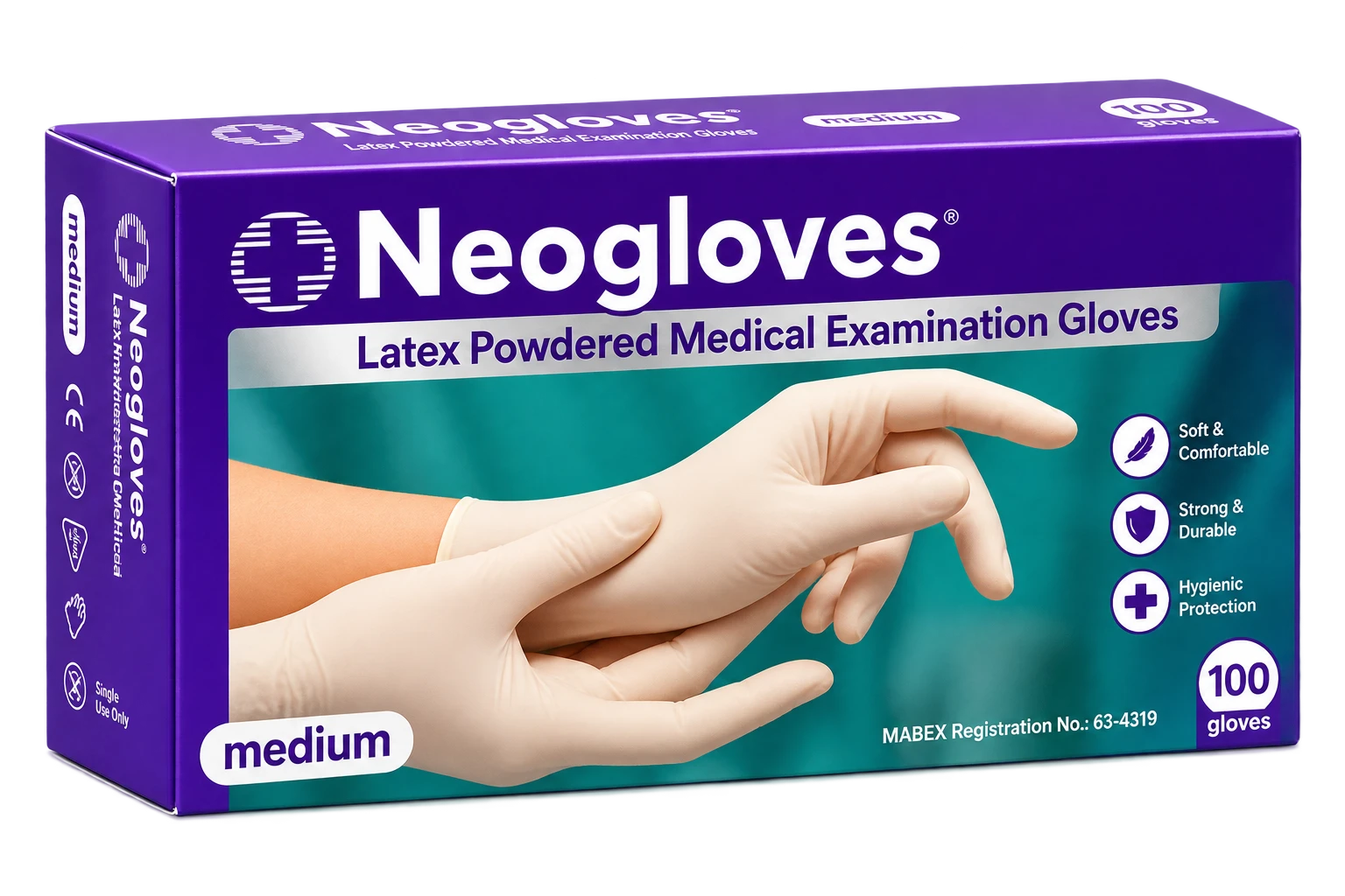 Neogloves 100pcs Disposable Gloves for Baby, Maternity & Hygiene — Health — Chikaro