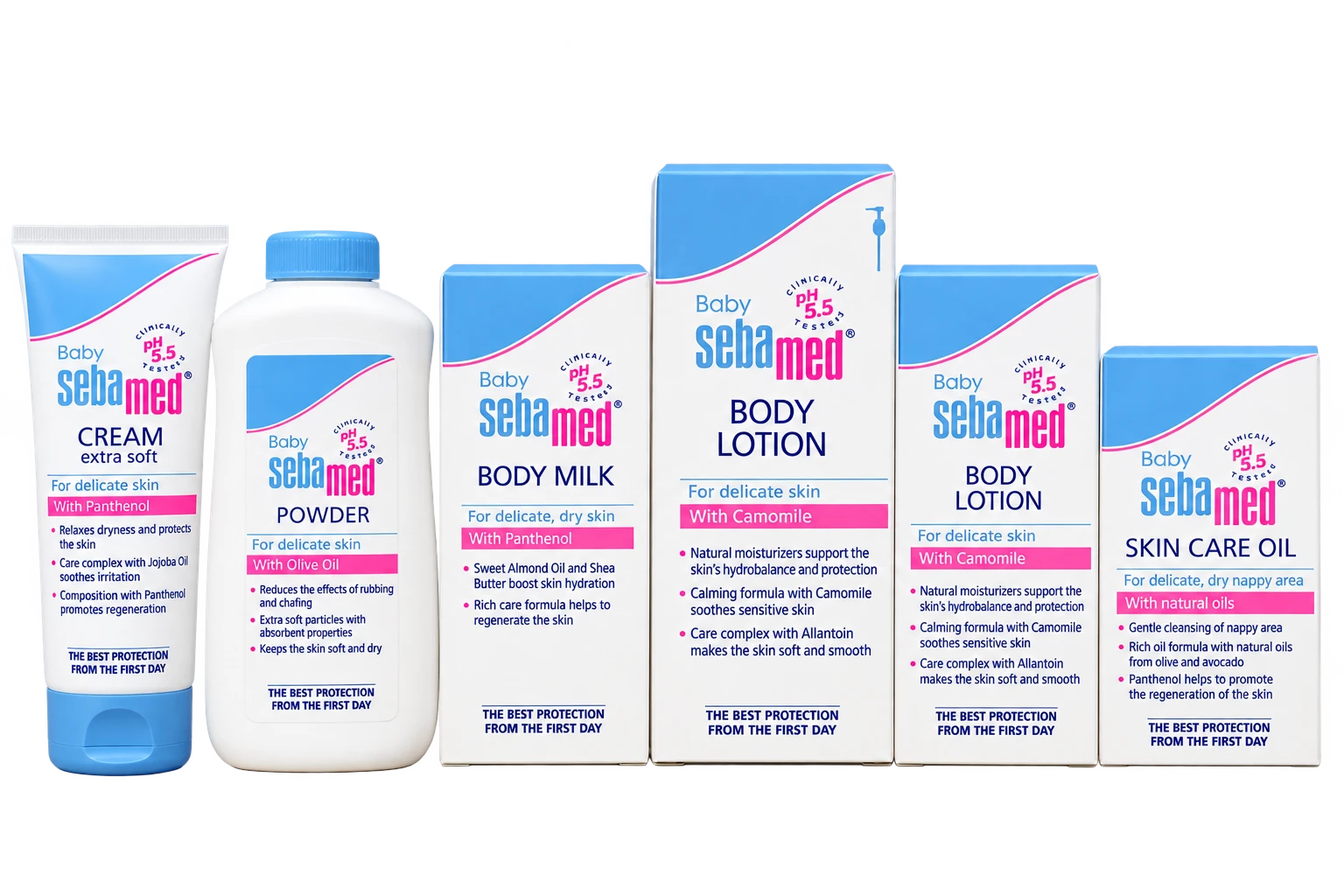 Sebamed Baby Skincare Set – Essential Skincare Set for Delicate Baby Skin — Bath — Chikaro